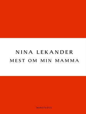 cover image of Mest om min mamma